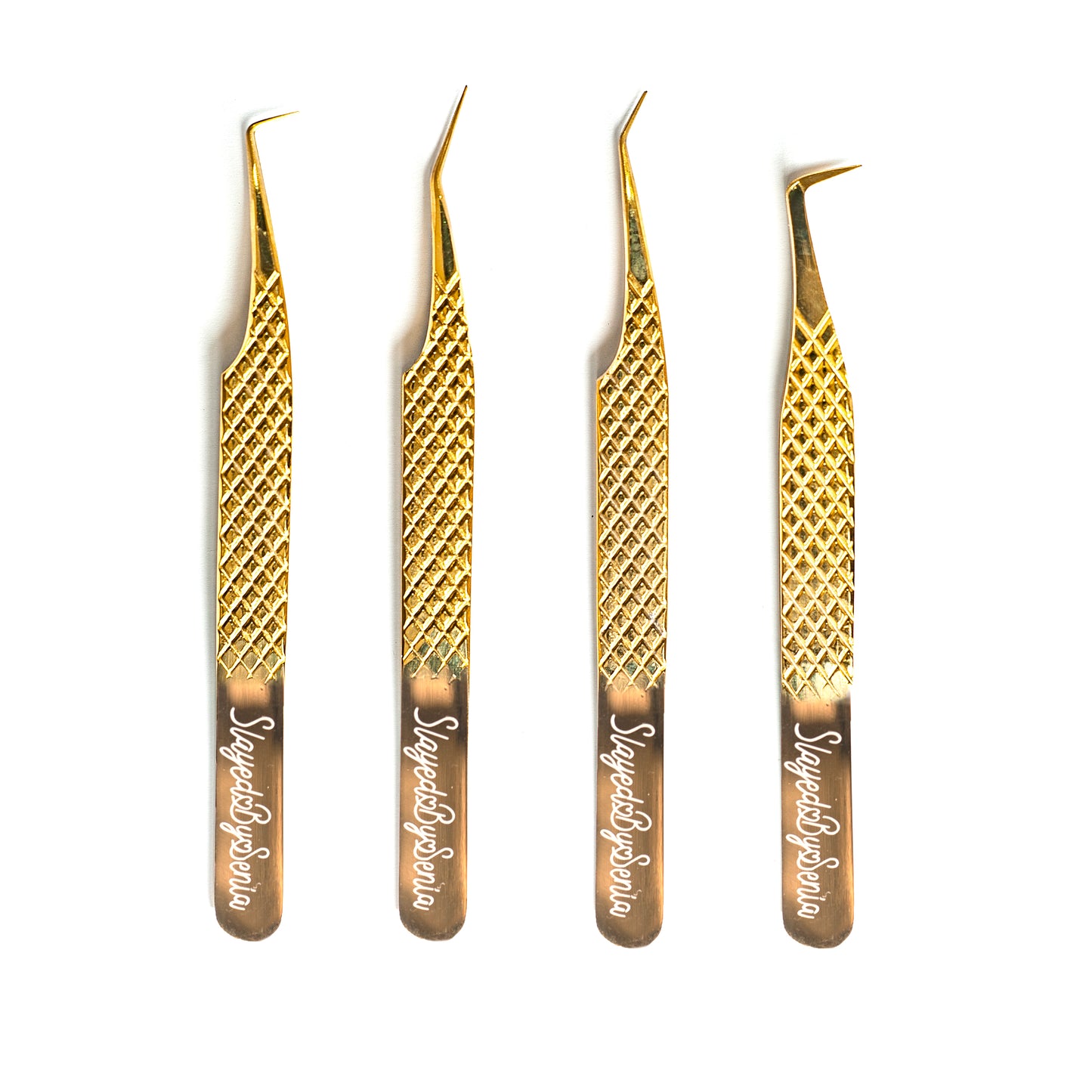 Gold Platinum Lash Tweezers