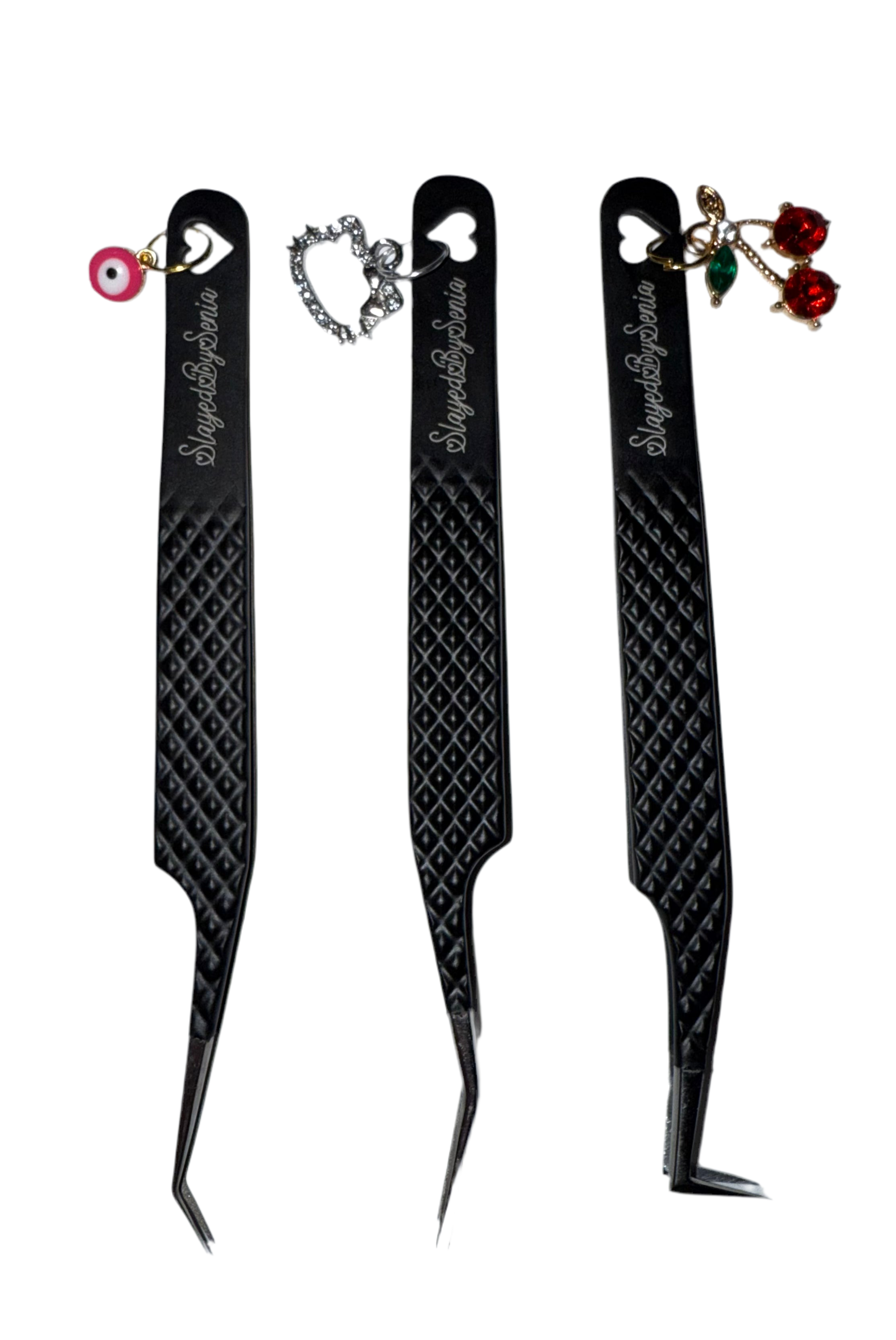 NEW MATTE BLACK TWEEZERS! (Charms sold separately)
