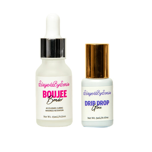 Boujee Bonder-Drip Drop 1-2 Sec Lash Glue Bundle