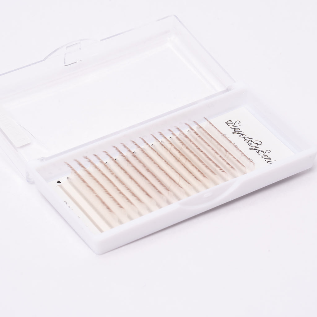 Colored Premium Mink Lash Mixed Lash Trays 12-18mm
