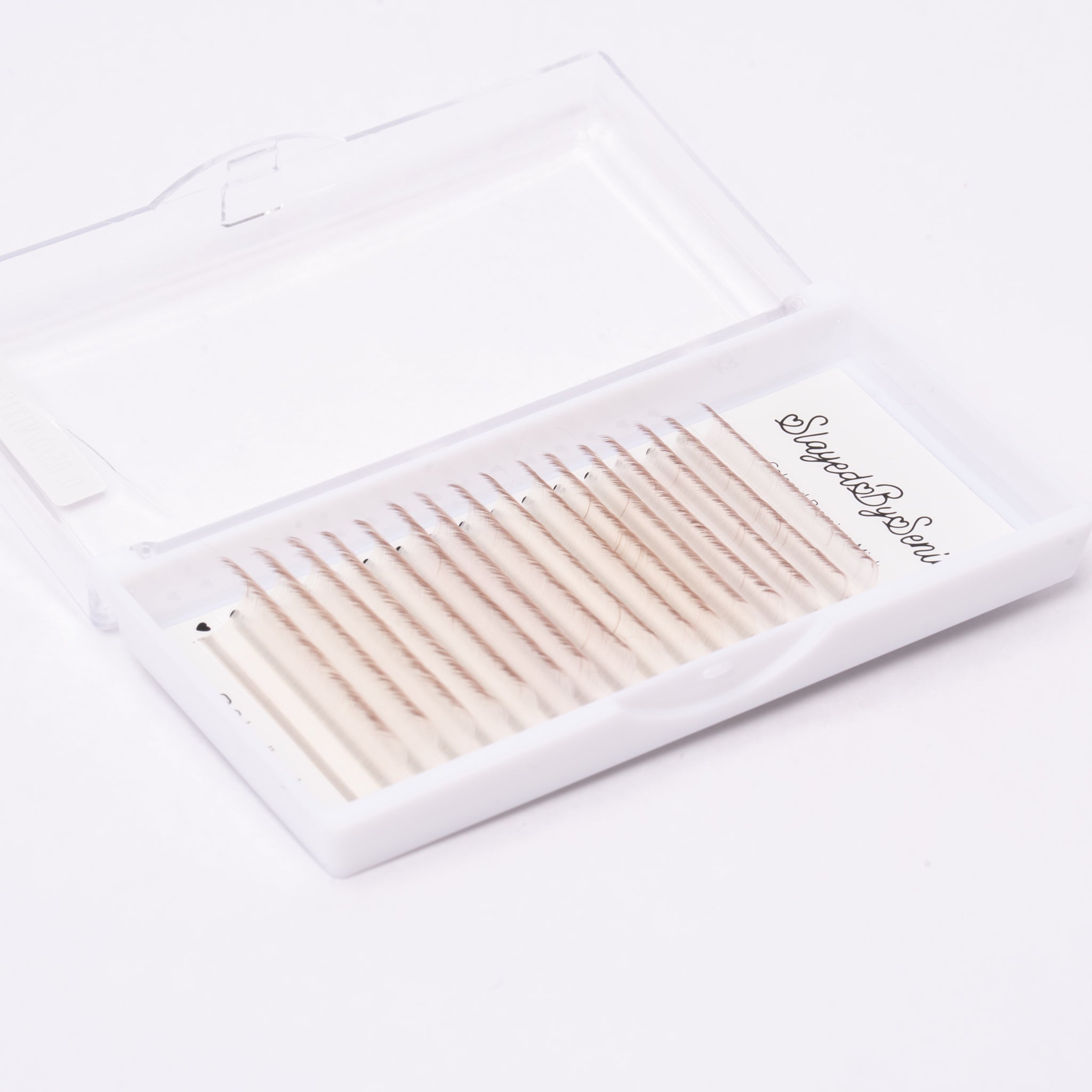 Colored Premium Mink Lash Mixed Lash Trays 12-18mm