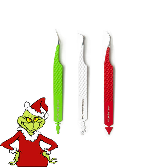 NEW XMAS GRINCH Lash Tweezers