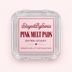 Pink Melt Pads | Extra-Sticky Korean Lash Lift Softening Pads