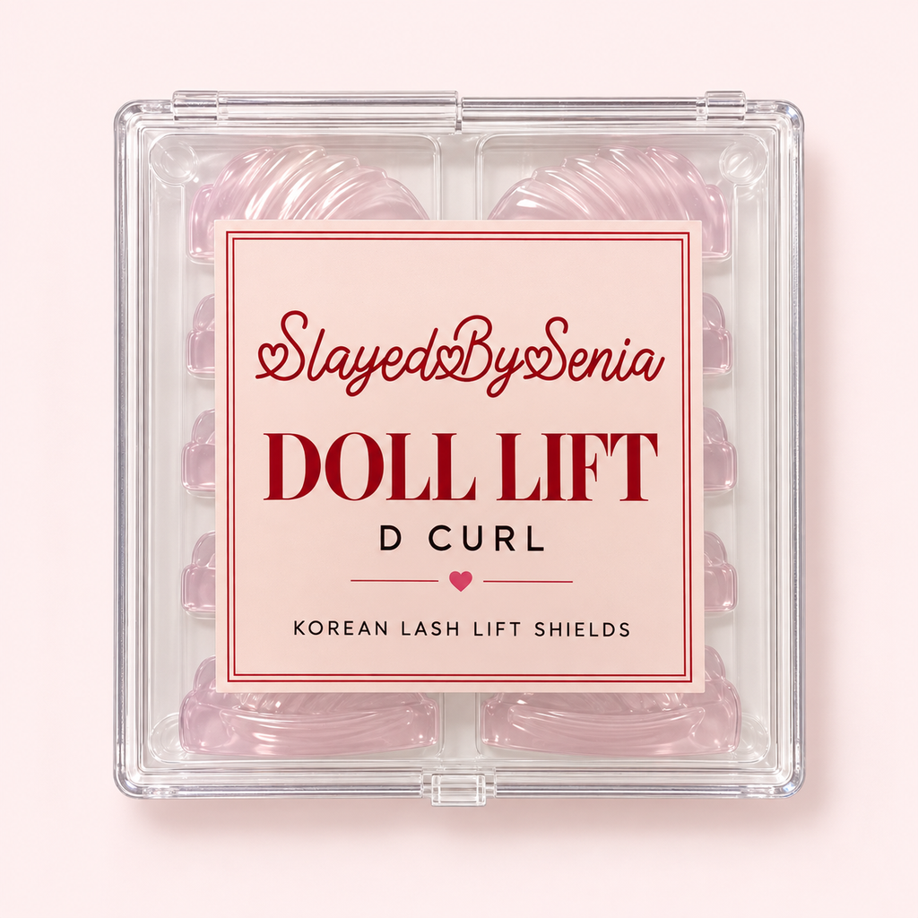 Doll Lift D Curl Korean Lash Lift Shields | 5 Pairs