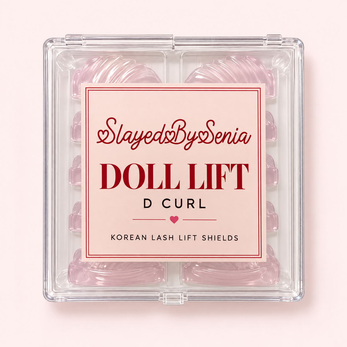 Doll Lift D Curl Korean Lash Lift Shields | 5 Pairs