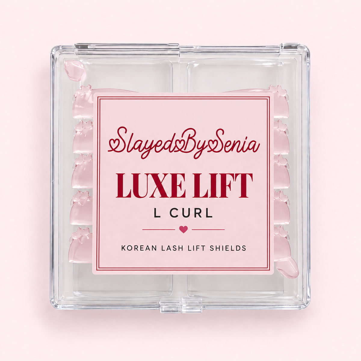 Luxe Lift L Curl Korean Lash Lift Shields | L/LC Curl Results
