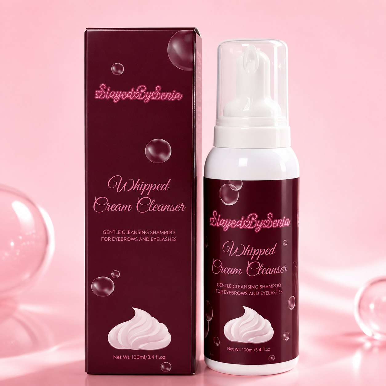 New Whip Cream Lash Cleanser