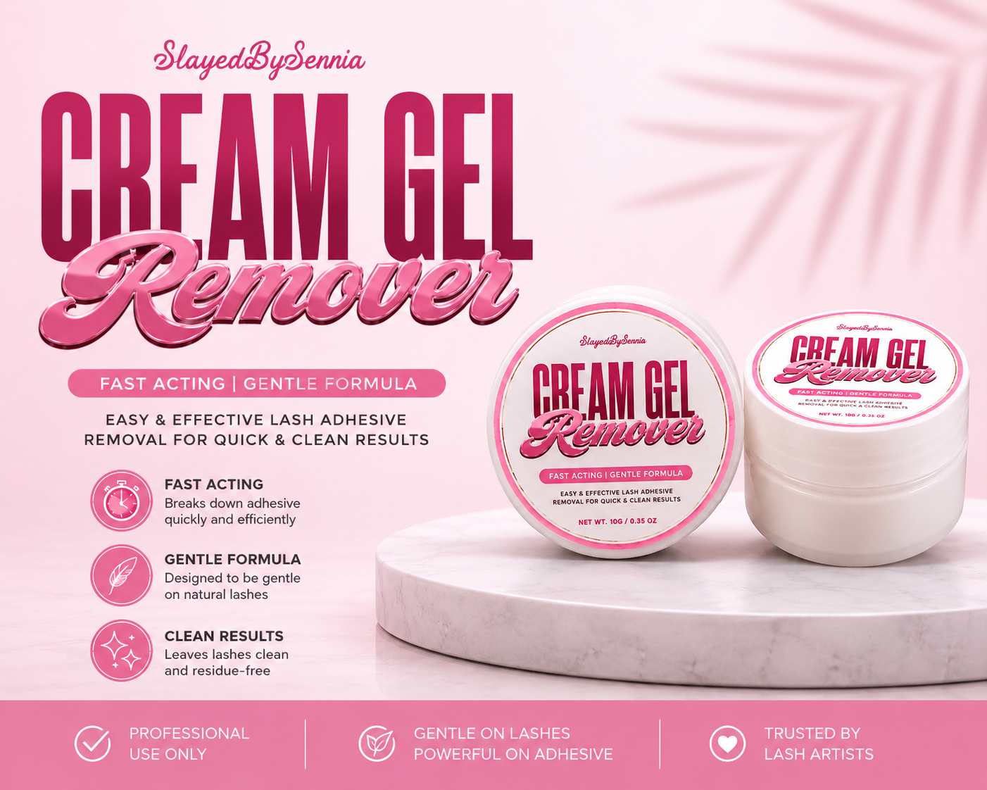 Cream Gel Remover