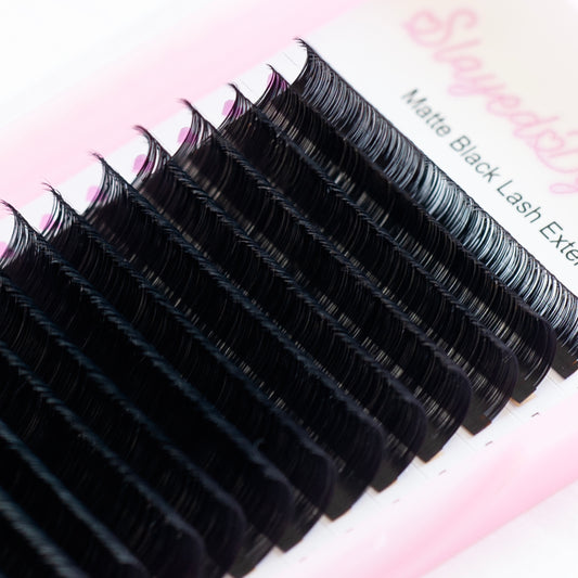 ULTRA-MATTE Black 0.07 CC Curl Lash Trays