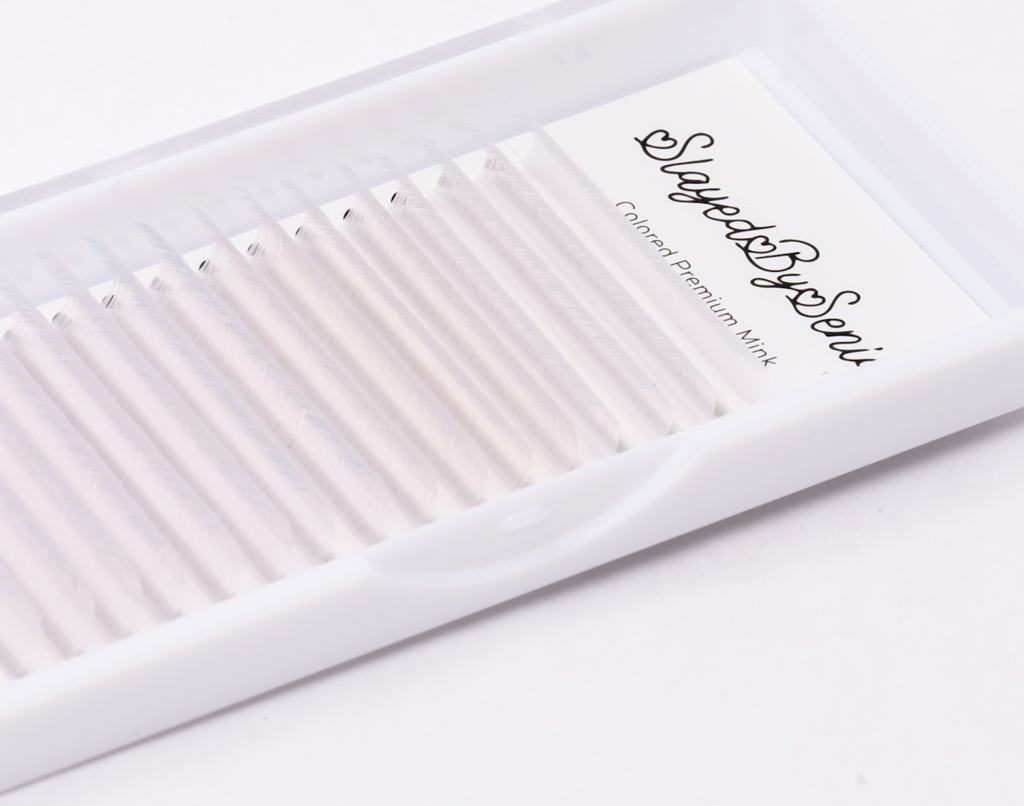 Colored Premium Mink Lash Mixed Lash Trays 12-18mm