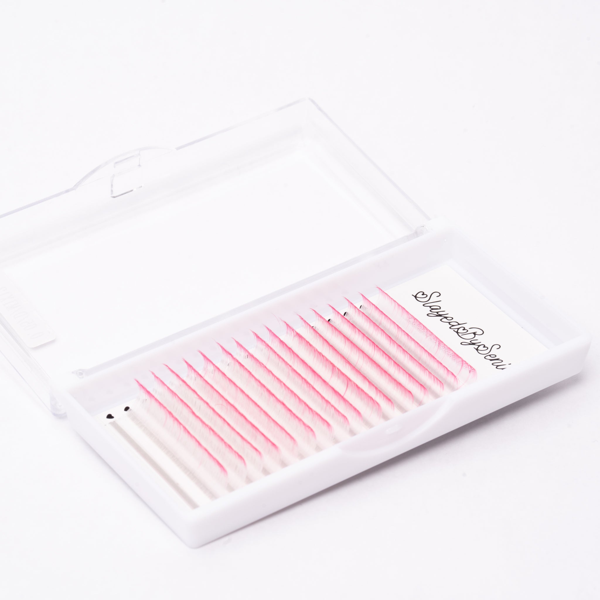 Colored Premium Mink Lash Mixed Lash Trays 12-18mm