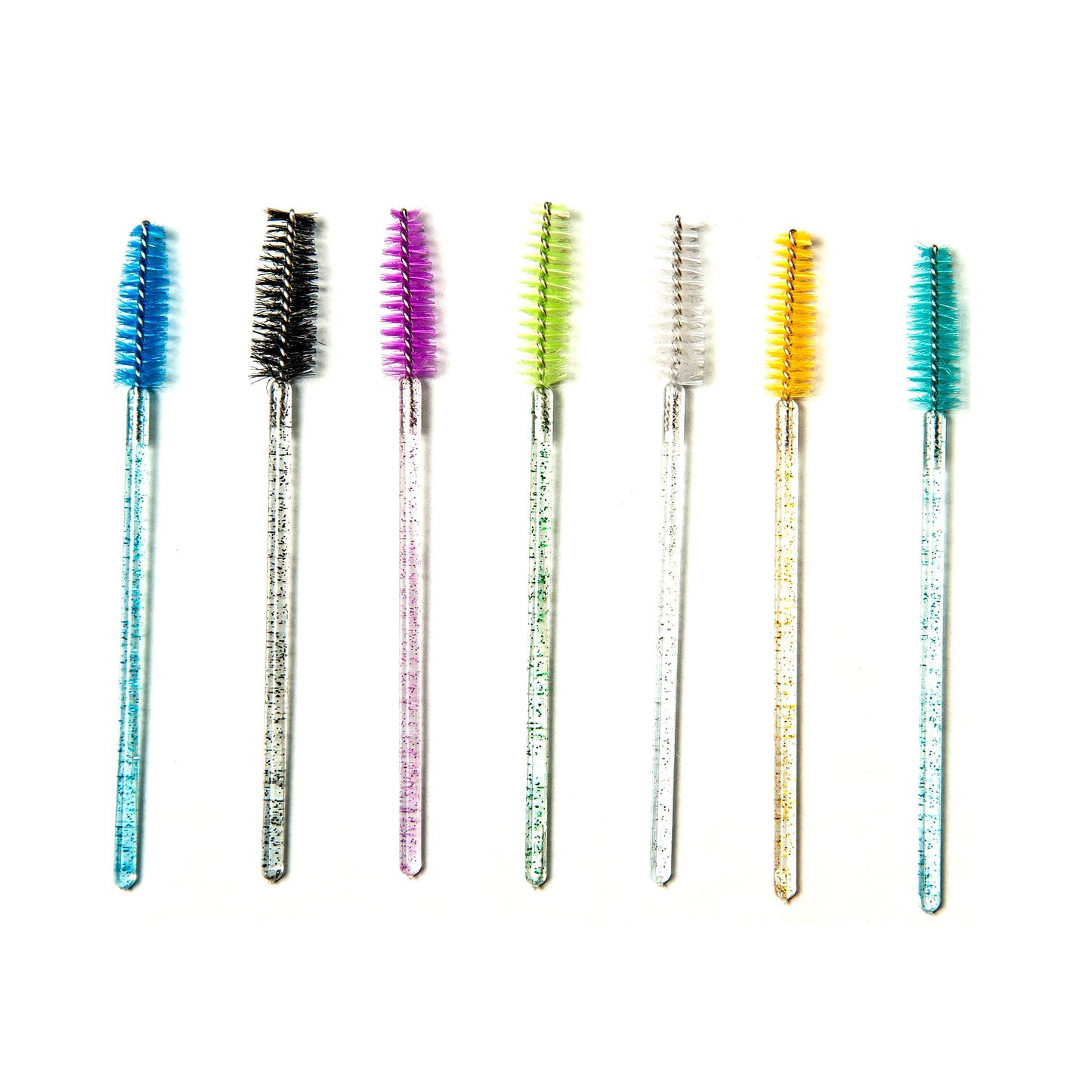 Crystal Handle Eyelash Brush (50 Pieces)