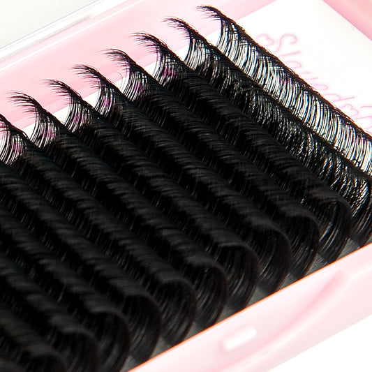 ULTRA-MATTE Black C Curl Lash Trays 0.03 0.05